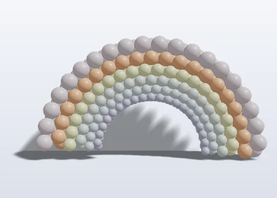Arcobaleno pastello