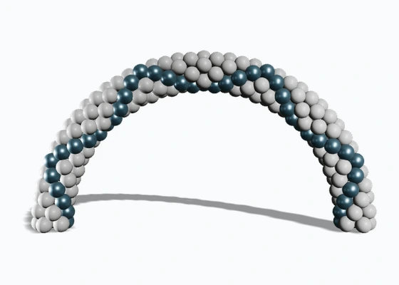 Classic Spiral Arch 3D Design
